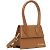 Jacquemus Le Chiquito Mini Cuero Mini Castaño
