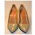 Fendi Pumps aus Lackleder beige Größe 36 - Ansicht 2