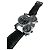 Autre Marque Herren Quarz Uhr Schwarz Silber