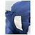Diane Von Furstenberg Langes satinblaues Kleid - Ansicht 5