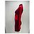 Autre Marque Vestido de punto burdeos y rojo de cachemira - vista 4