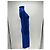 Farm Rio Langes blaues Strickkleid mit Herz-Ausschnitt - Ansicht 3