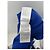 Farm Rio Langes blaues Strickkleid mit Herz-Ausschnitt - Ansicht 6