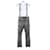 Autre Marque Jeans upper hights Gris  - vista 2