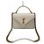 Saint Laurent Borsa Monogram Vintage Bianca Media Bianco