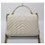 Saint Laurent Borsa Monogram Vintage Bianca Media Bianco - vista 5