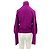 Laurence Bras Pull col roulé violet - vue 2