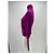 Laurence Bras Pull col roulé violet - vue 4