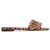 Fendi Infradito Jacquard con logo FF Multicolore - vista 4