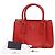 Prada Borsa a Spalla Galleria Small Tote Rosso