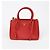 Prada Borsa a Spalla Galleria Small Tote Rosso - vista 2
