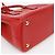 Prada Borsa a Spalla Galleria Small Tote Rosso - vista 8