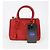 Prada Borsa a Spalla Galleria Small Tote Rosso - vista 9