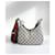 Gucci Borsa a Spalla Attache Small Marrone - vista 5