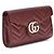 Gucci Portafoglio a catena GG Marmont Multicolore - vista 5