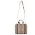 Chloé Borsa Tote Piccola Woody in Lino - vista 5
