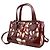 Burberry Borsa Tote e a Spalla Supernova Heart Shirring Edizione Limitata Rosso - vista 2