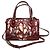 Burberry Borsa Tote e a Spalla Supernova Heart Shirring Edizione Limitata Rosso - vista 3