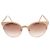 Balenciaga Gafas de sol de marco redondo Castaño - vista 2