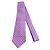 Kiton Light Purple Flower Paisley Khaki Dot Woven Tie Set - view 3