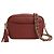 Chanel Borsa a tracolla per fotocamera in caviar morbido rosa marrone con hardware dorato - Serie