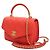 Chanel Serie di borse tote e a tracolla in oro opaco e rosso corallo - vista 2