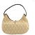 Valentino Mini borsa a spalla in tessuto logo beige dorato D'oro - Ansicht 3