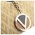 Valentino Mini borsa a spalla in tessuto logo beige dorato D'oro - Ansicht 6
