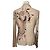 Valentino Sprayline Sandbeige Leinenjacke Braun - Ansicht 2