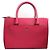 MCM Borsa a spalla Saffiano rosa magenta