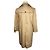 Sandro Abrigo beige de algodón de doble botonadura Castaño - vista 2
