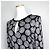 Abito stampato blu notte Tory Burch - vista 4