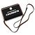 Burberry Mini crossbody New Hampshire in pelle marrone tecnico e cotone - vista 3