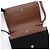 Burberry Mini crossbody New Hampshire in pelle marrone tecnico e cotone - vista 8