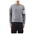 Thom Browne Bar Streifen Waffel Raglan Sweatshirt Braun - Ansicht 6