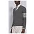 Thom Browne Jacquard-Cardigan Stripe Hector Braun - Ansicht 5