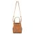 Loewe Mini Borsa Tote Pieghevole Puzzle Marrone - vista 5