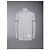Thom Browne Camicia in popeline a quadri con maniche armband Multicolore - vista 4