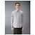 Thom Browne Camicia in popeline a quadri con maniche armband Multicolore - vista 6