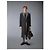 Thom Browne Camicia in popeline a quadri con maniche armband Multicolore - vista 8