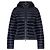 Moncler Chaqueta corta de plumas con capucha Ige Multicolor