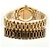 Rolex Orologio da uomo Day-Date con quadrante romano in oro champagne opaco D'oro - vista 25