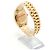 Rolex Orologio da uomo Day-Date con quadrante romano in oro champagne opaco D'oro - vista 5