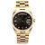 Rolex Orologio da uomo Day-Date in oro con quadrante grigio originale e diamanti, ridipinto Marrone