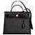 Hermès Set completo Herbag in tela nera con hardware dorato Argento - vista 2
