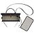Hermès Set completo Herbag in tela nera con hardware dorato Argento - vista 9