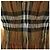 Burberry Vestido sin mangas a cuadros Delilah de gasa marrón Castaño - vista 12