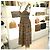 Burberry Vestido sin mangas a cuadros Delilah de gasa marrón Castaño - vista 4