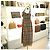 Burberry Vestido sin mangas a cuadros Delilah de gasa marrón Castaño - vista 6