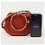 Chloé Borsa a Spalla Tote Piccola Nile Arancione - vista 9